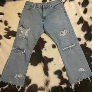 Distressed Levi’s